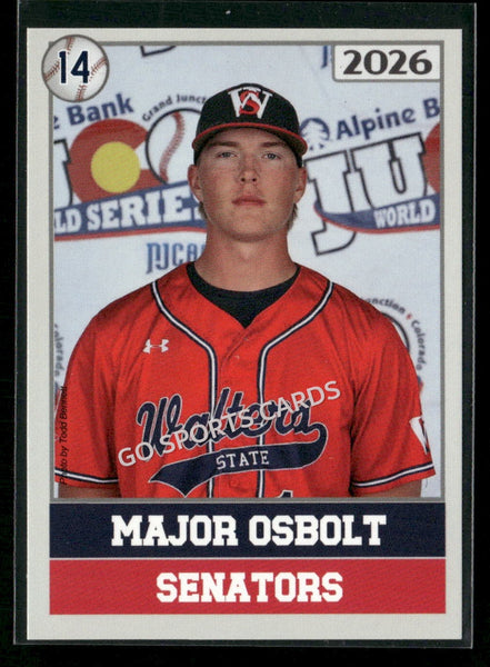 2026 JUCO Walters State Senators Major Osbolt