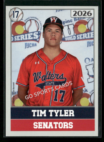 2026 JUCO Walters State Senators Tim Tyler