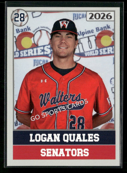 2026 JUCO Walters State Senators Logan Quales