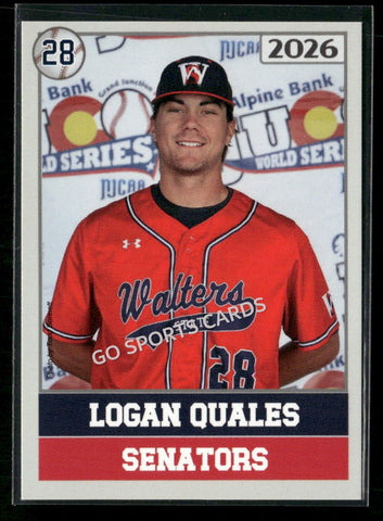 2026 JUCO Walters State Senators Logan Quales