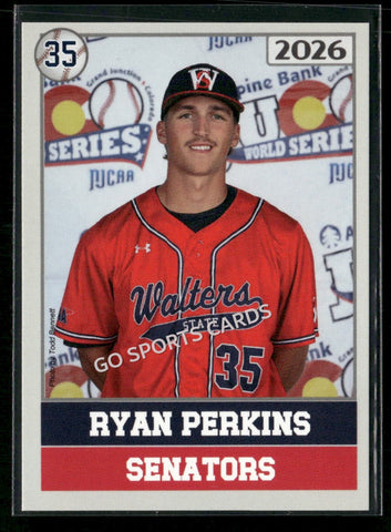 2026 JUCO Walters State Senators Ryan Perkins