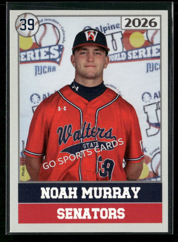 2026 JUCO Walters State Senators Noah Murray