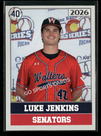 2026 JUCO Walters State Senators Luke Jenkins