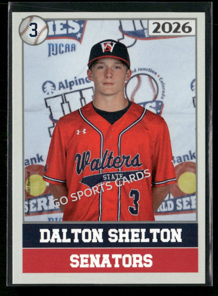 2026 JUCO Walters State Senators Dalton Shelton