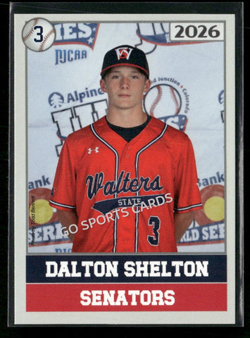 2026 JUCO Walters State Senators Dalton Shelton