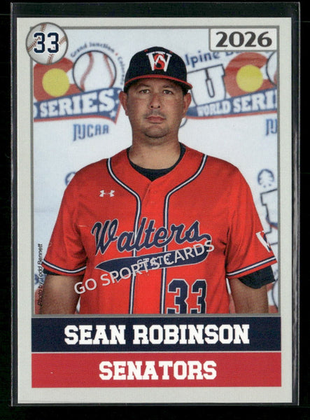 2026 JUCO Walters State Senators Sean Robinson