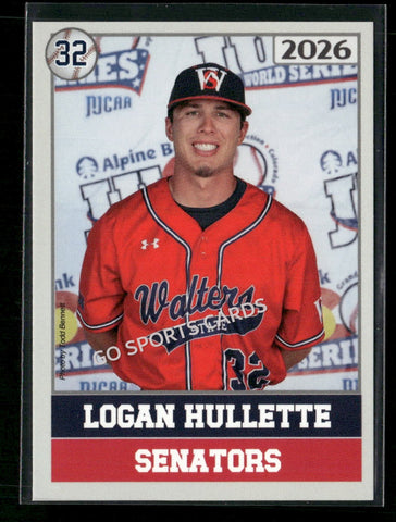 2026 JUCO Walters State Senators Logan Hullette