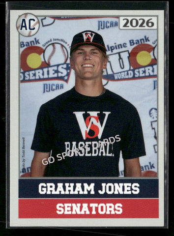 2026 JUCO Walters State Senators Graham Jones