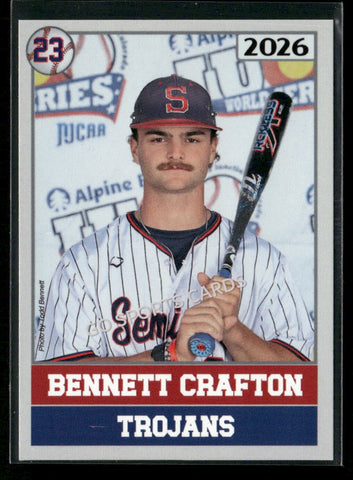 2026 JUCO Seminole State College Trojans Bennett Crafton