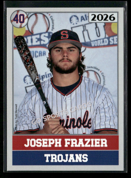 2026 JUCO Seminole State College Trojans Joseph Frazier