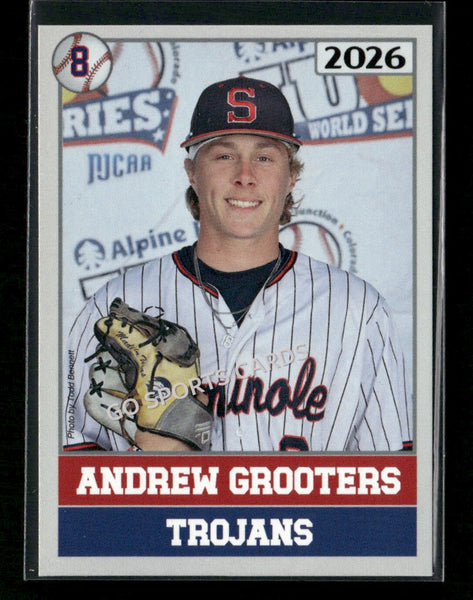 2026 JUCO Seminole State College Trojans Andrew Grooters