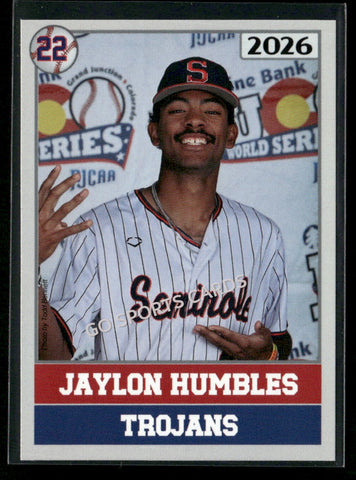 2026 JUCO Seminole State College Trojans Jaylon Humbles