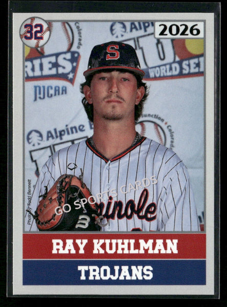 2026 JUCO Seminole State College Trojans Ray Kuhlman
