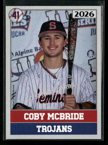 2026 JUCO Seminole State College Trojans Coby McBride