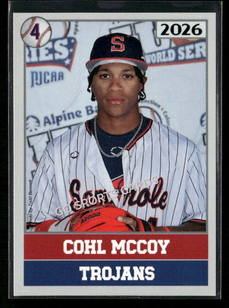 2026 JUCO Seminole State College Trojans Cohl McCoy