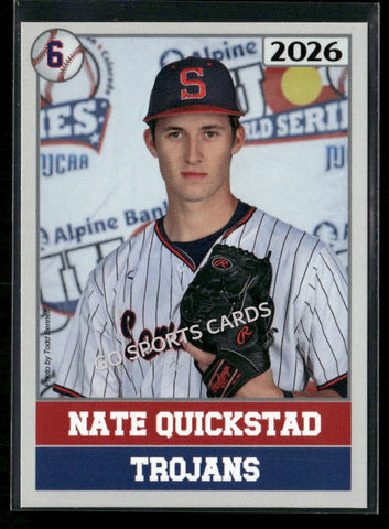 2026 JUCO Seminole State College Trojans Nate Quickstad