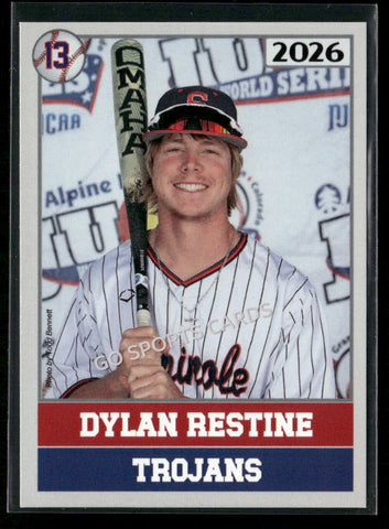 2026 JUCO Seminole State College Trojans Dylan Restine
