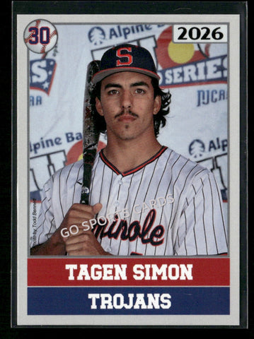 2026 JUCO Seminole State College Trojans Tagen Simon