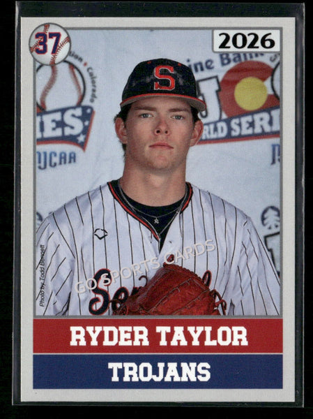2026 JUCO Seminole State College Trojans Ryder Taylor
