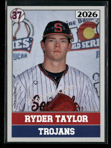 2026 JUCO Seminole State College Trojans Ryder Taylor