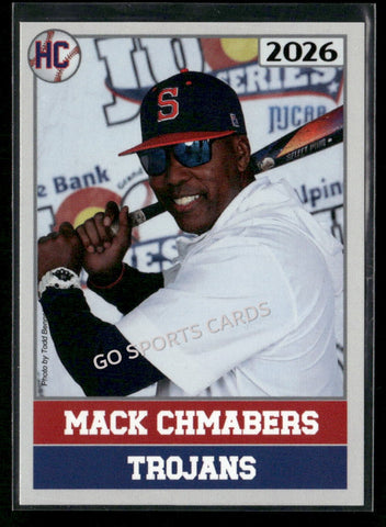 2026 JUCO Seminole State College Trojans Mack Chmabers Chambers ERROR