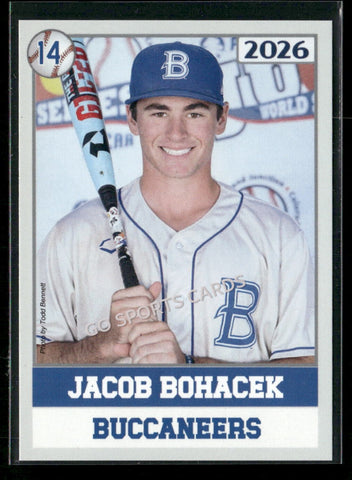 2026 JUCO Blinn College Buccaneers Jacob Bohacek