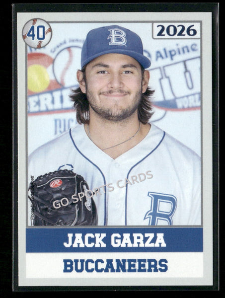 2026 JUCO Blinn College Buccaneers Jack Garza
