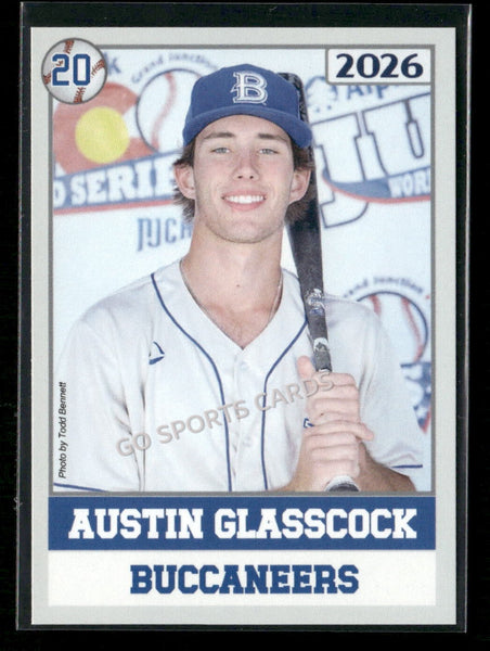 2026 JUCO Blinn College Buccaneers Austin Glasscock