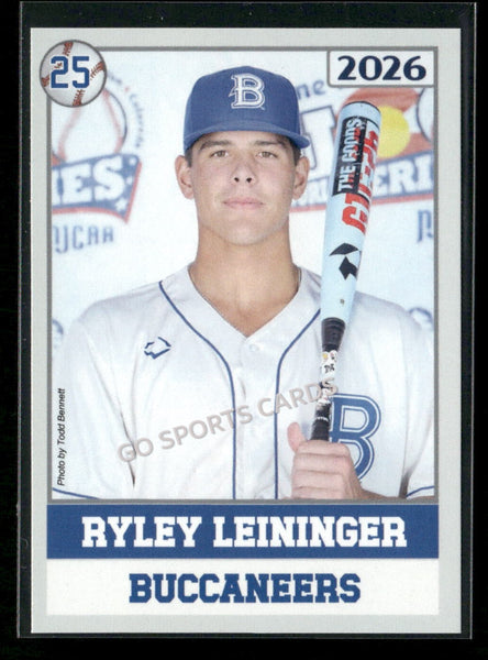 2026 JUCO Blinn College Buccaneers Ryley Leininger