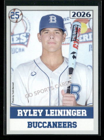 2026 JUCO Blinn College Buccaneers Ryley Leininger
