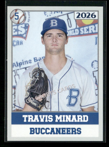 2026 JUCO Blinn College Buccaneers Travis Minard