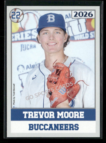2026 JUCO Blinn College Buccaneers Trevor Moore