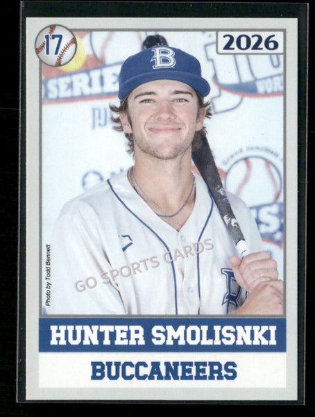 2026 JUCO Blinn College Buccaneers Hunter Smolisnki