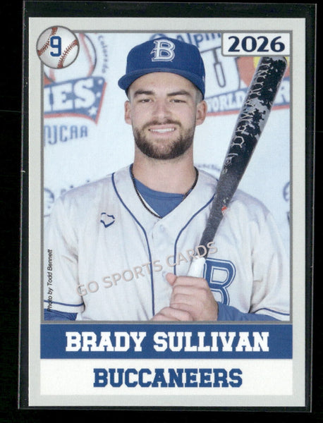 2026 JUCO Blinn College Buccaneers Brady Sullivan