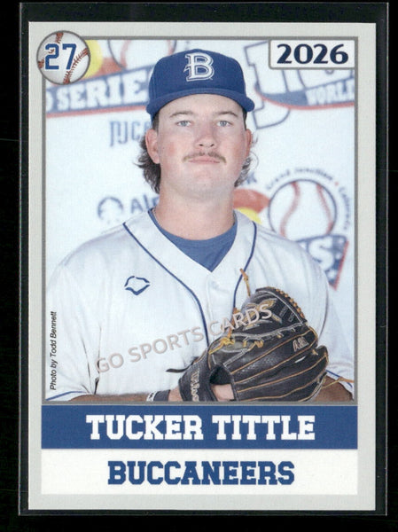 2026 JUCO Blinn College Buccaneers Tucker Tittle