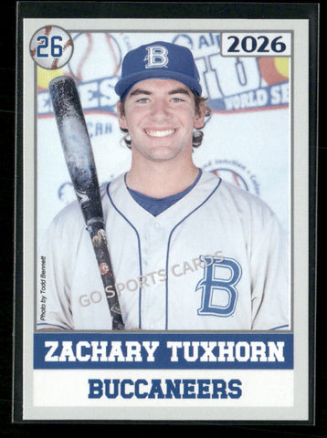 2026 JUCO Blinn College Buccaneers Zachary Tuxhorn