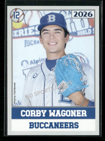 2026 JUCO Blinn College Buccaneers Corby Wagoner