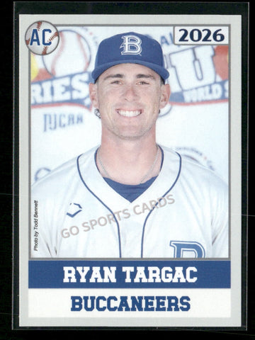 2026 JUCO Blinn College Buccaneers Ryan Targac