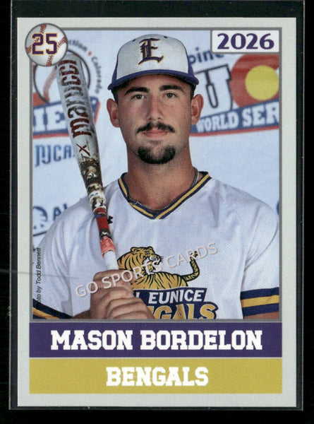 2026 JUCO LSU Eunice Bengals College Mason Bordelon