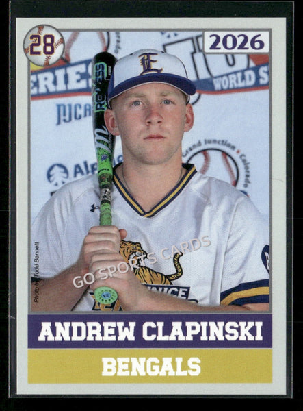 2026 JUCO LSU Eunice Bengals College Andrew Clapinski