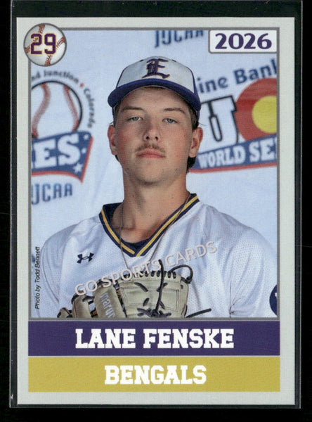 2026 JUCO LSU Eunice Bengals College Lane Fenske