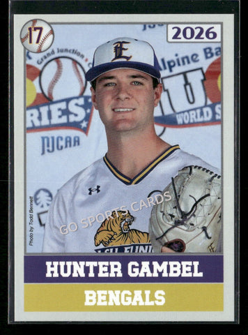 2026 JUCO LSU Eunice Bengals College Hunter Gambel