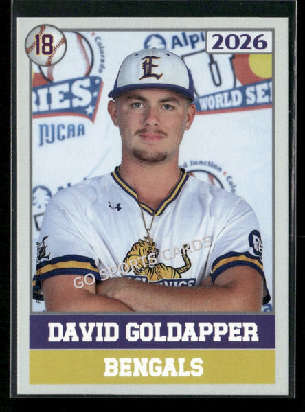 2026 JUCO LSU Eunice Bengals College David Goldapper