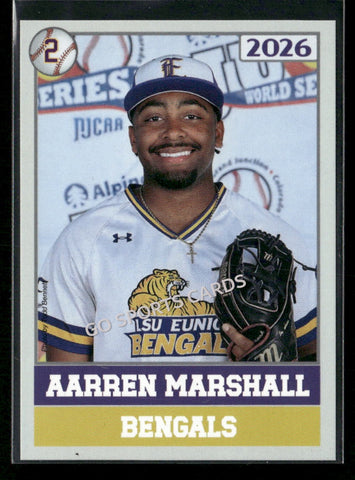 2026 JUCO LSU Eunice Bengals College Aarren Marshall