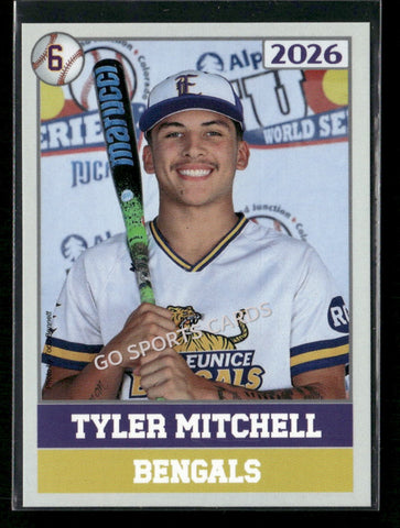 2026 JUCO LSU Eunice Bengals College Tyler Mitchell