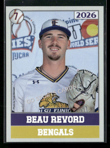 2026 JUCO LSU Eunice Bengals College Beau Revord