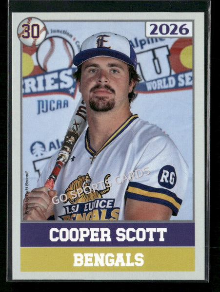 2026 JUCO LSU Eunice Bengals College Cooper Scott