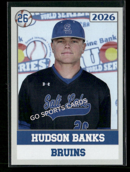 2026 JUCO Salt Lake Community College Bruins Hudson Banks
