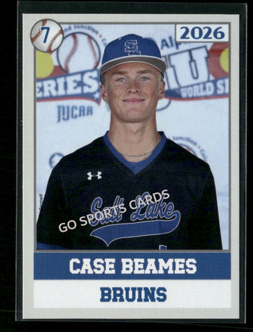 2026 JUCO Salt Lake Community College Bruins Case Beames