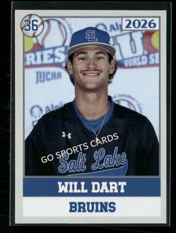 2026 JUCO Salt Lake Community College Bruins Will Dart